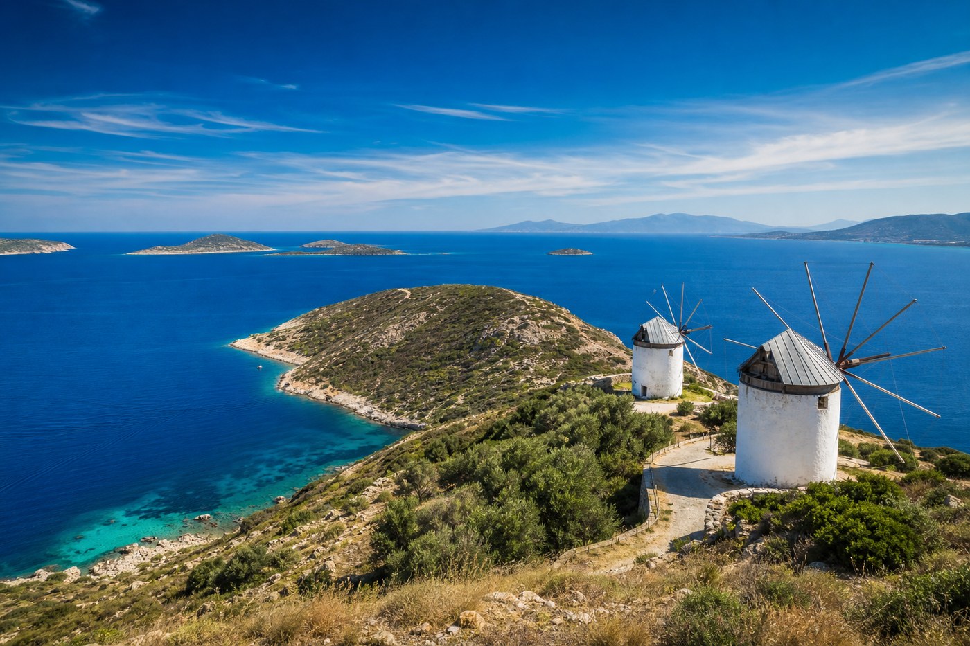 Bodrum yarımadası kıyı şeridi