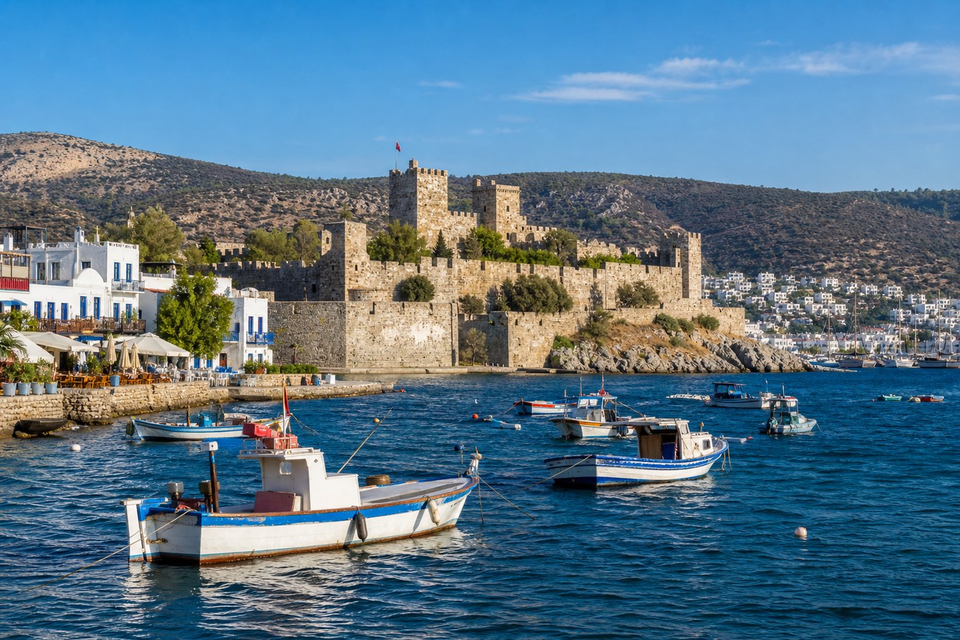 Bodrum kalesi ve liman
